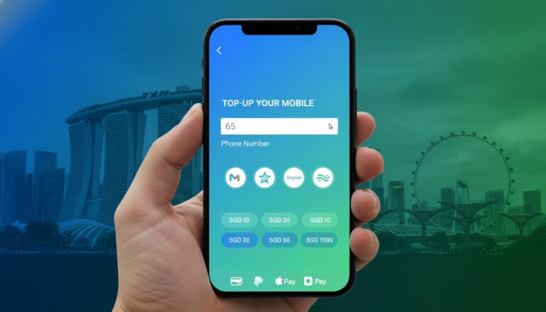 5 Fastest Ways to Top Up Your Mobile Credit in Singapore